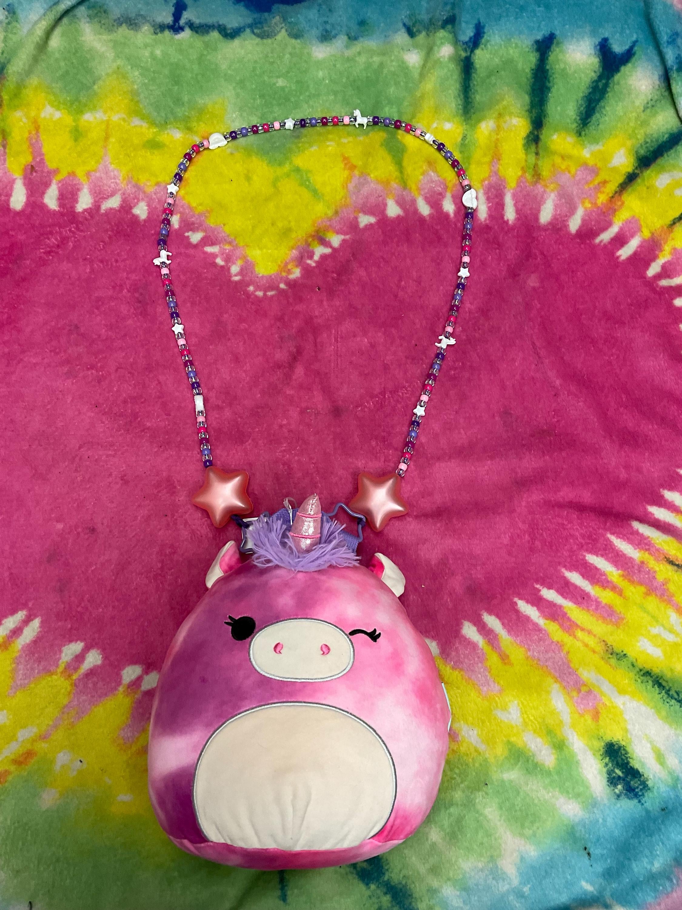 Furry Fursuit Kandi Accessories *galaxy Unicorn Squishmallow Bag