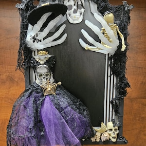 Decoración de pared de Halloween, vestido artístico de Halloween