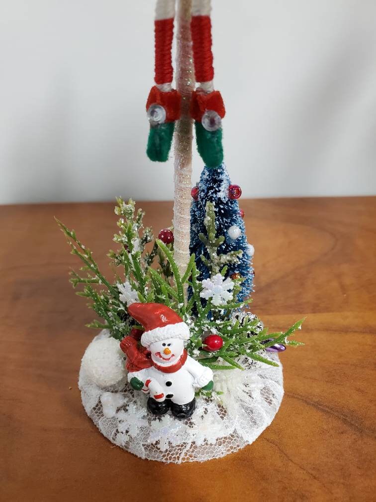 Christmas Fairy Elf Elfin Fairy Elf Flower Fairy Etsy
