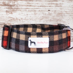 Fall,Check,Dog,Collar,Giant,Big,1.5 inch,2 inch,Wide,Martingale,Large,Fashion,Labrador,Greyhound,Dane,Bulldog,Pit,Bulldog,Mastiff