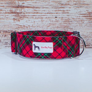 Red/Green,Christmas,Flannel,Dog Colla,1.5 inch,2 inch Collar,Wide Collar,Martingale,Big Collar,Fashion Collar,Labrador,Greyhound, Doberman