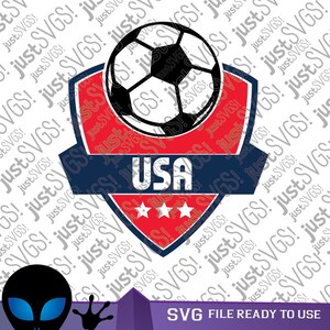 Usa svg World Cup Soccer | Girls Soccer || USA Soccer | USA Cricut | Soccer Clipart | Soccer Shirt | Woman&#39;s Soccer SVG | Soccer Cut File |