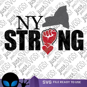 New York Svg, Stärke Svg, starke Svg, State Love Svg, NY Svg, NYC Svg, Heartbeat Svg, Cricut geschnitten Dateien, Silhouette geschnitten Dateien, Tintenlandschaft Svg