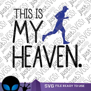 Bieganie miłość svg, jogging svg, ćwiczenia svg, trening svg, jogging svg, niebo svg, SVG, Clipart, Inkscape, Silouette, Cricut Cut File