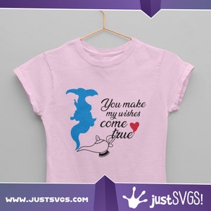 Genie svg, Genie lamp svg, Lamp svg, Genie in a Lamp svg, Make a Wish svg, Clip Art, Cricut Cut Files, Silhouette Cut Files