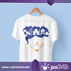 Genie svg, Genie lamp svg, lamp svg, genie in a lamp svg, make a wish svg, Clip Art, Cricut Cut Files, Silhouette Cut Files