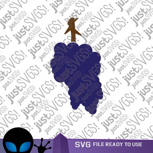Wine Grapes svg, Spirits svg, Love Wine svg, Drinking svg, Wine Bottle svg, Wine svg, Inkscape svg, Cricut Cut Files, Silhouette Cut Files