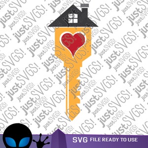 Home Key, New Home svg, New Home Owner svg, Acheté une maison, Welcome Home svg, cricut, Cricut Cut File, Silhouette Cut File, SVG