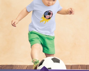 USA Soccer Ball SVG, National Teams, Cricut, Silhouette (Digital Download)
