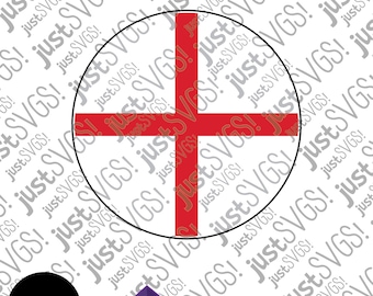 Bandera de Inglaterra SVG, archivo de corte de la selección nacional (descarga digital)