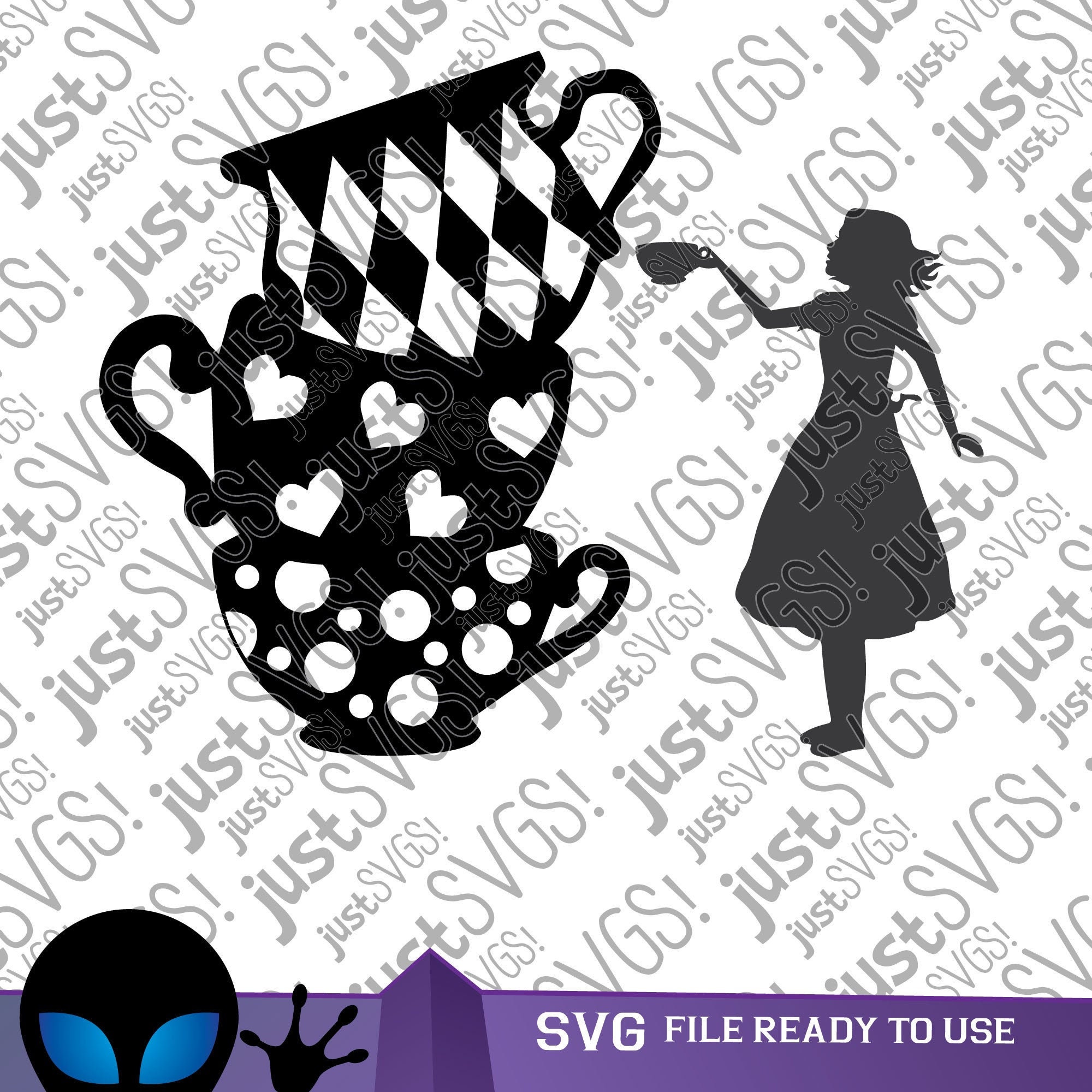 Alice in Wonderland SVG Wonderland Svg Alice Svg Mad Hatter - Etsy Israel