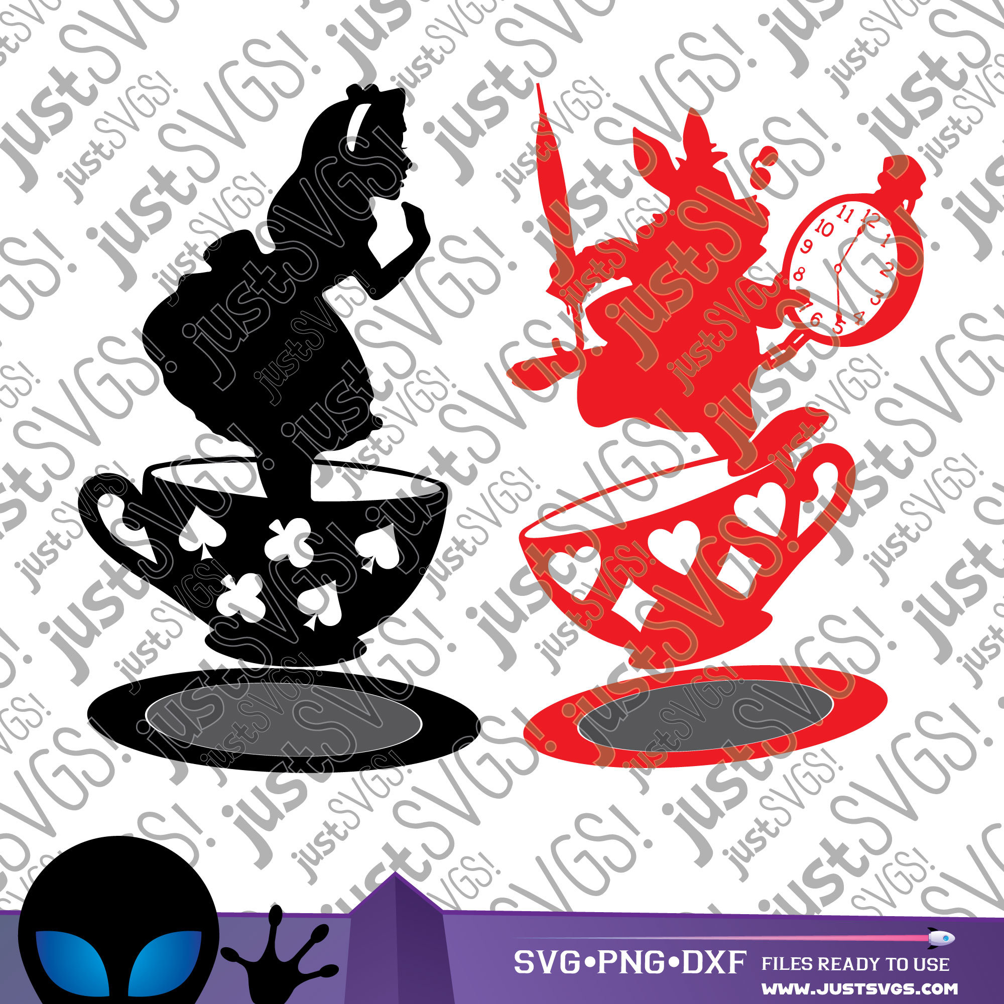 Alice in Wonderland SVG Wonderland Svg Alice Svg Mad Hatter Etsy