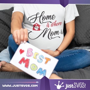 SVG - Zuhause ist, wo Mama ist