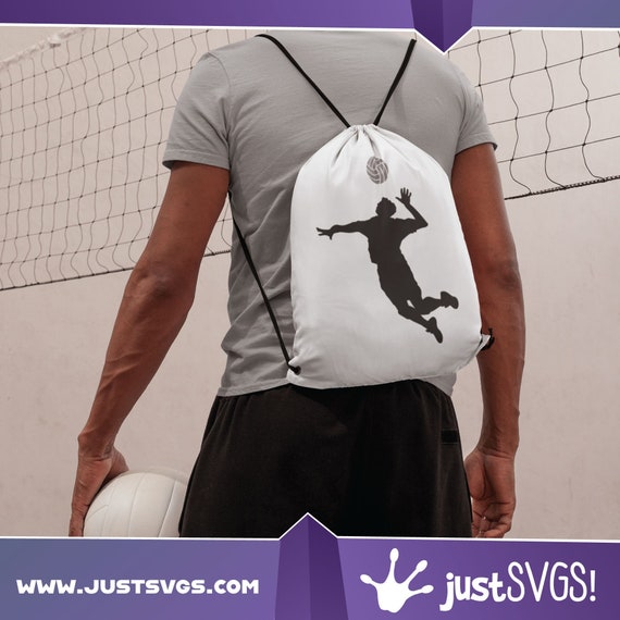 Download Volleyball Svg Player Svg Volleyball Player Svg Indoor Etsy