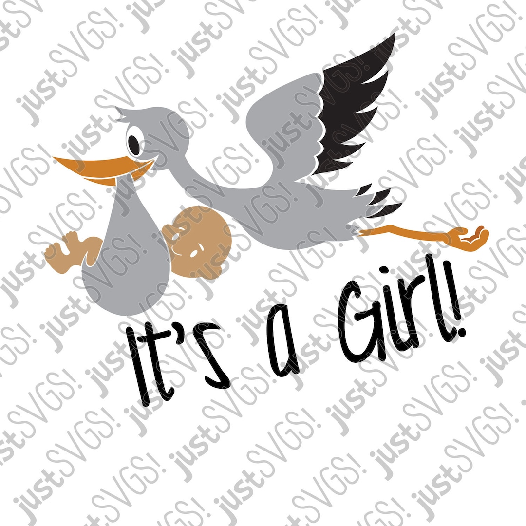 SVG, Its a Girl!, Svg File, Cricut Cut Files, Silhouette Cut Files ...