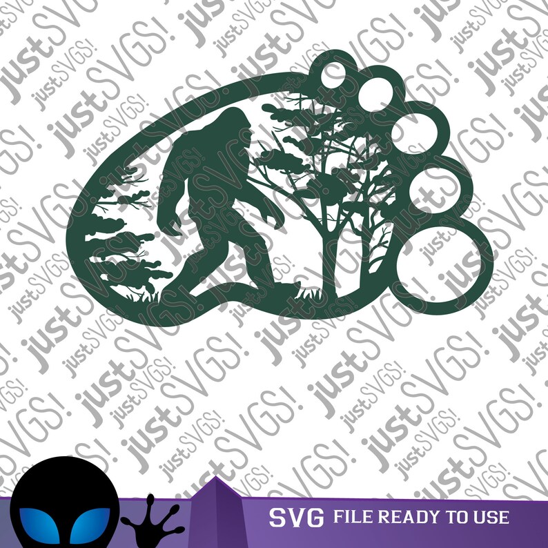 Bigfoot svg Yeti Footprint SVG Silhouette Cut Files UFO svg yeti svg,Cricut Cut Files alien svg Flying Saucer svg Sasquatch svg