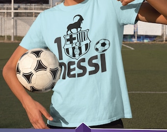 Messi GOAT SVG, Barcelona Football Clip Art (Cricut & Silhouette Files)