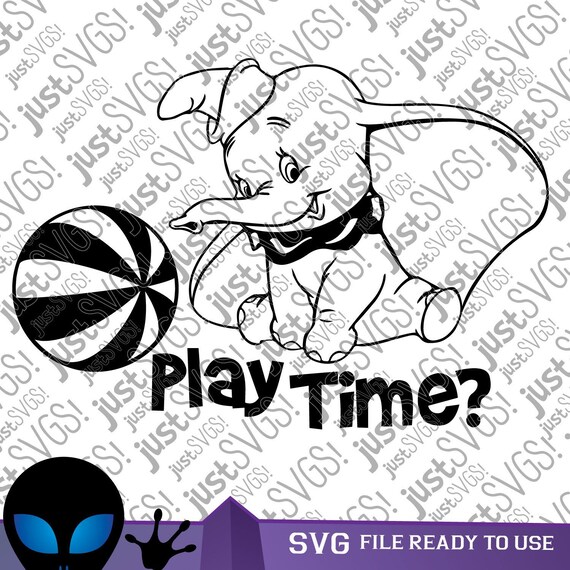 Download Svg Dumbo Svg File Cricut Cut Files Silhouette Cut Files Ready To Cut For Vinyl T