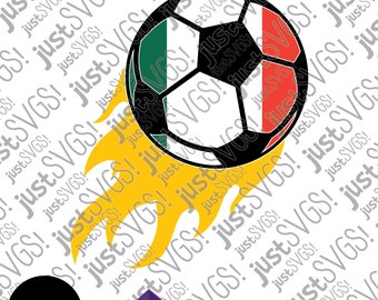 Mexico Soccer Ball SVG, World Cup Cut File (Digital Download)