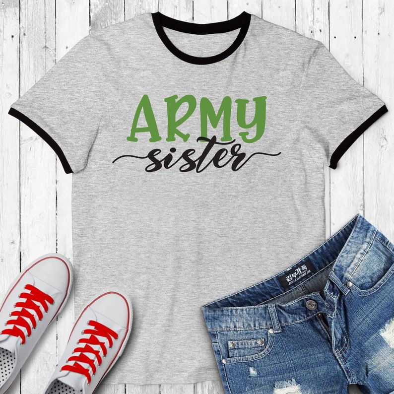 Download Card Making Stationery Materials Army Svg And Png Army Svg For Cricut And Silhouette Army Life Svg Dxf And Png Instant Download Army Sister Svg