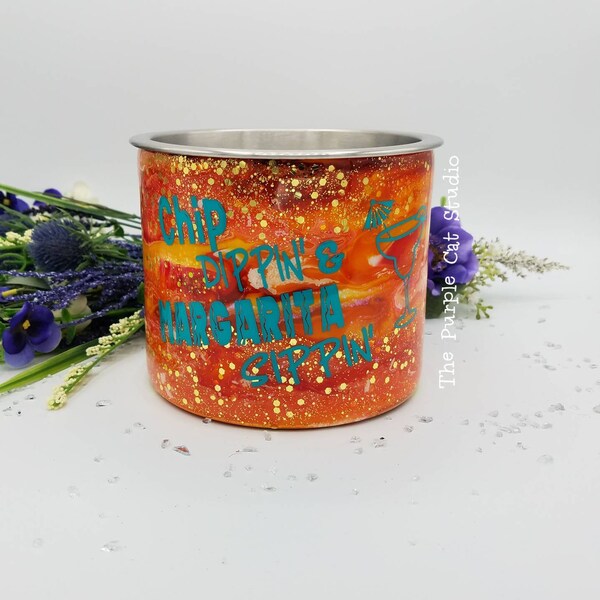 Mexican Chip and Dip Bowls Etsy