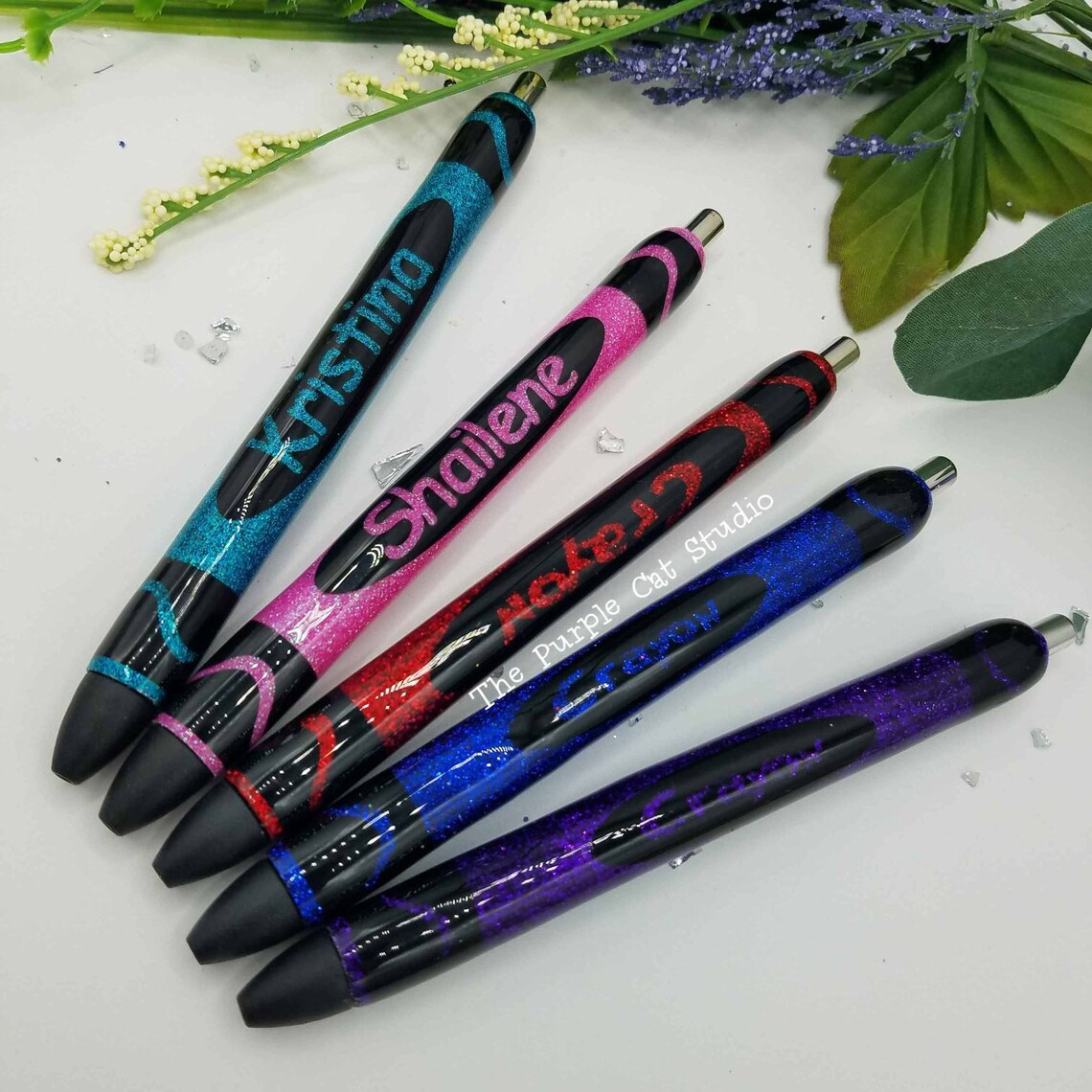 Teacher Custom Refillable Gel Pen in Gift Box Decorated with Etsy