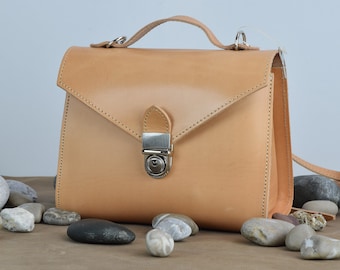 leather shoulder bag,leather crossbody bag,leather handbag,womens bag,gift for her,messenger bag,womens shoulder bag,leather box handbag