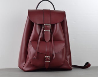 Leather backpack,leather backpack women,Handmade backpack,College bag,Black Leather rucksuck,leather travel bag,Urban Backpack,gift for her