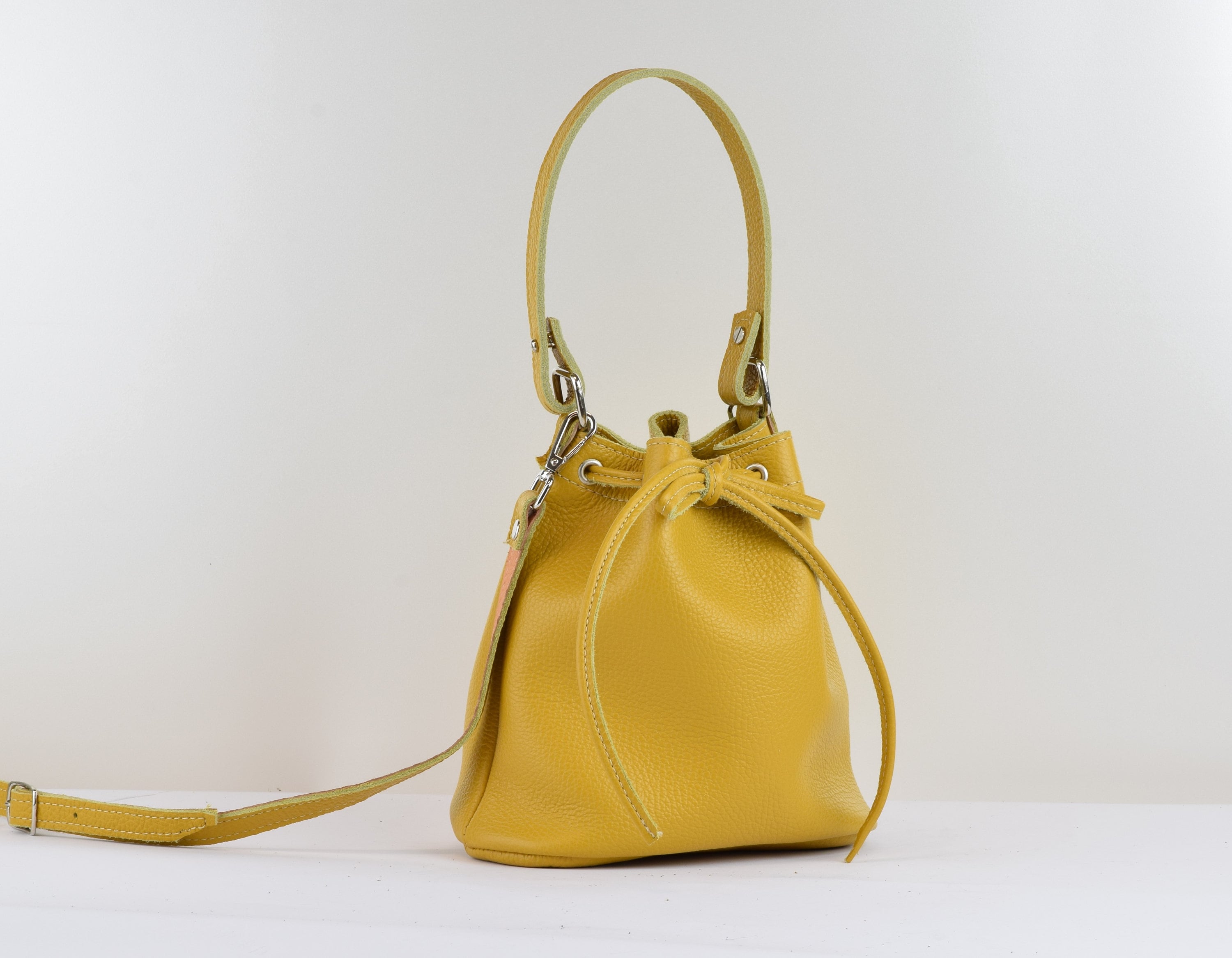 Leather Shoulder Bag,leather Bucket Bag,leather Crossbody Bag,gift for