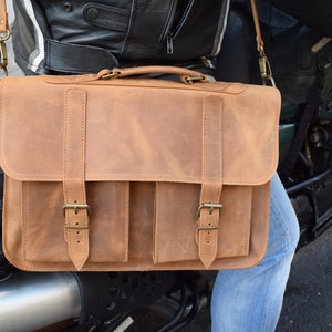 leather briefcase,men&#39;s briefcase,leather messenger bag,15 inch laptop bag,leather office bag,leather business bag,handmade briefcase,