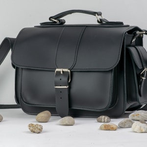 leather camera bag,camera bag,dslr camera bag,mens leather bag,black leather camera bag,leather shoulder bag men,unisex leather camera bag