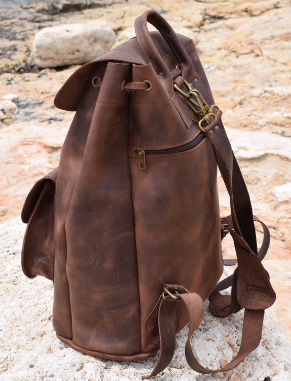 Leather Backpack,handmade Backpack,leather Rucksuck,handmade  Rucksuck,travel Bag,unisex Backpack,urban Backpack,large Backpack,college  Bag - Etsy