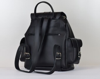 【美品】RAKKU ラック　Wearable Bag 着るバッグ 黒 M a_02_aa127537-5070-439c-955b-
