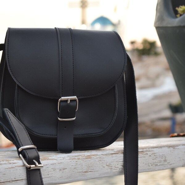 Leather Saddle Bag - Etsy