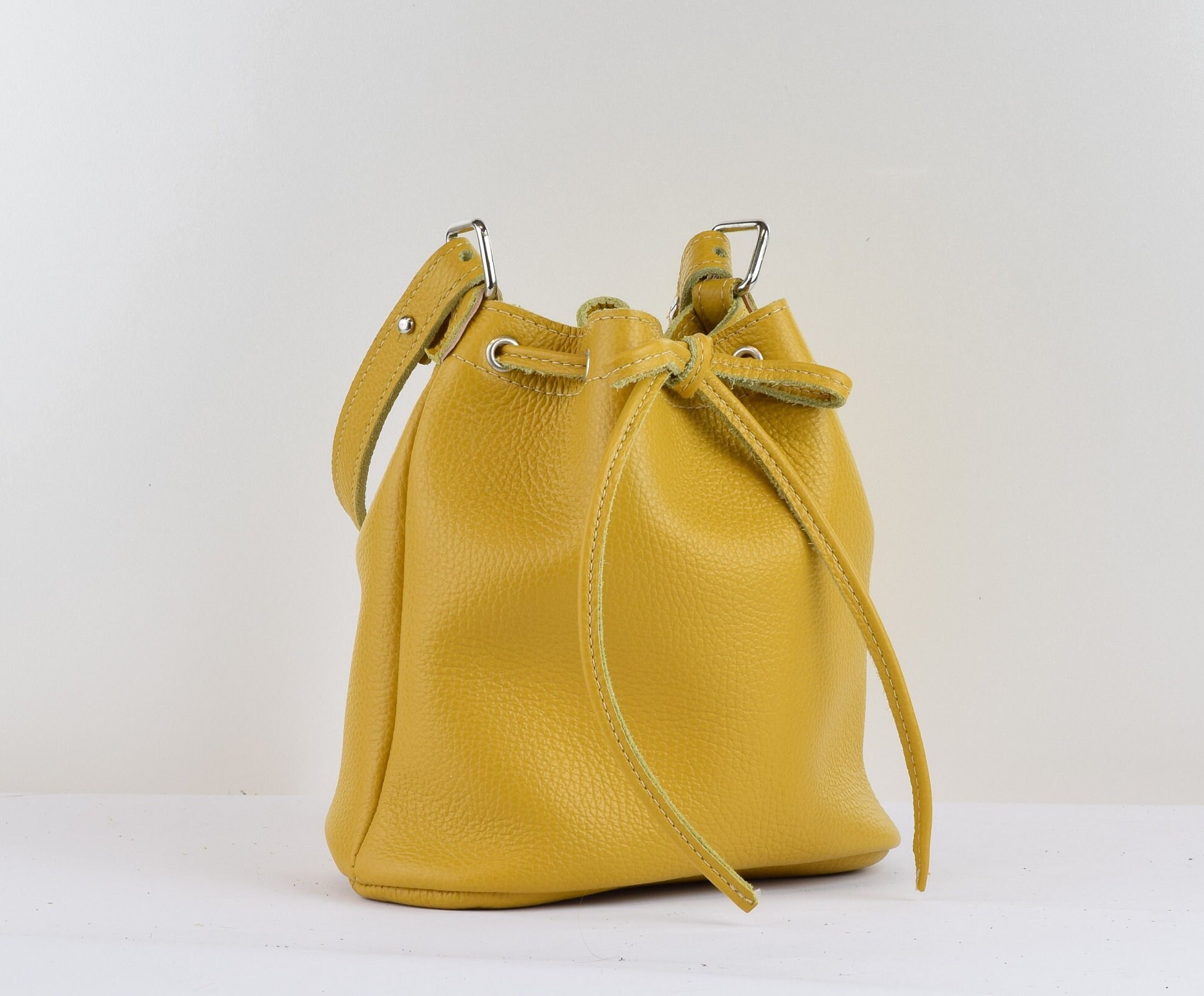 Leather Shoulder Bag,leather Bucket Bag,leather Crossbody Bag,gift for