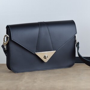 Umhängetasche aus Leder,Damen Ledertasche,Leder Crossbody,Geschenk für Sie,schwarze Leder Umhängetasche, Crossbody Tasche aus Leder