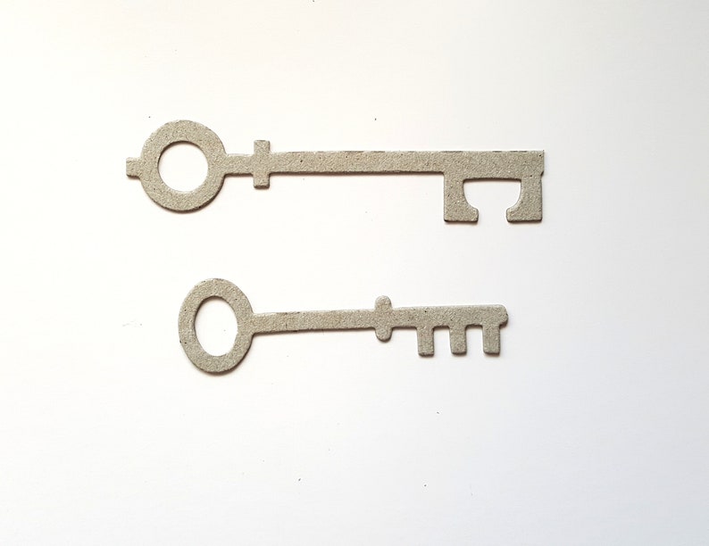 Greyboard Embellishments, Greyboard Keys, Cardboard Keys, Greyboard