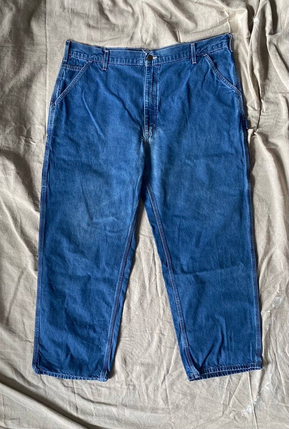 Carhartt Workwear Blue Jeans Denim 42" - image 2