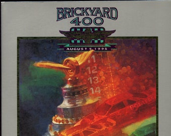 MINT/Brickyard 400 Race Souvenir Program August 5, 1995/Auto Racing/Collectible