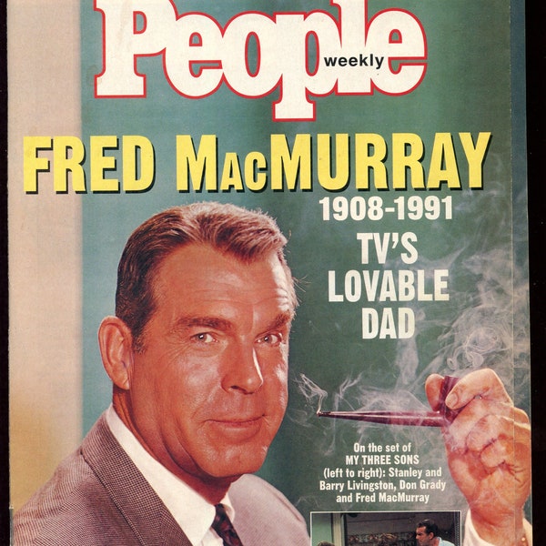 People/November 18, 1991/Fred MacMurray/Todd Oldham/Kevin Nealon/Little Man Tate