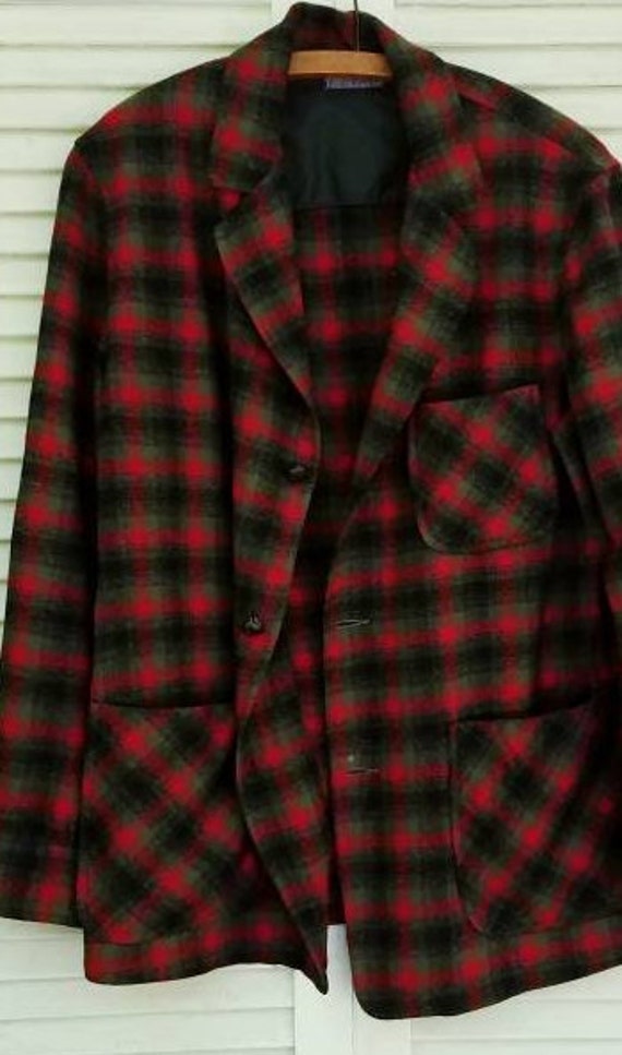 NWOT/Pendelton Men's Jacket/100% Virgin Wool/Hunt… - image 2