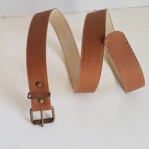 Faux Leather Thin  1&quot; Skinny Belts Women&#39;s Size 10-12 Belts