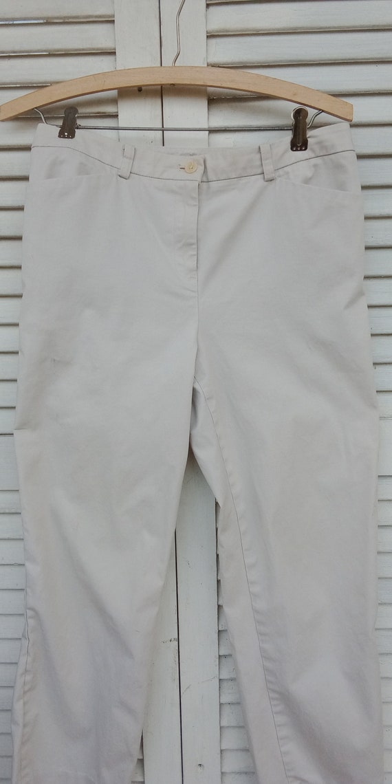 Jones New York Khaki Pants Chinos Trousers/Cotton… - image 2