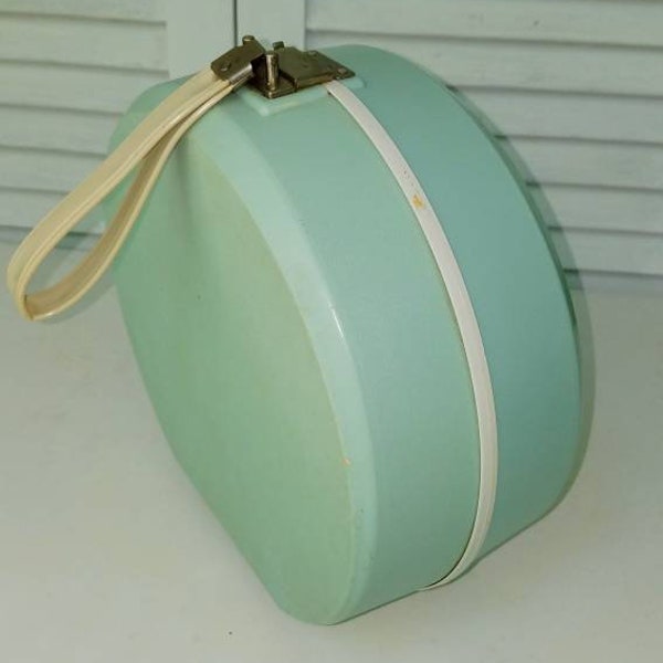 Vintage Troy Bonnet Hair Dryer/Turquoise/Retro Salon/60's/70's