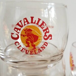 March Madness/Cleveland Cavaliers World Premier Original Logo Musketeer Glasses/October28 1970/Basketball Collectible/NBA Sports Memorabilia