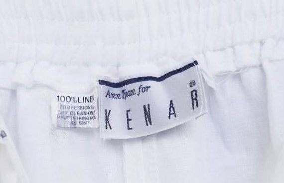 NOS Linen High Waist Pleated Shorts/Ann Tijan for… - image 10