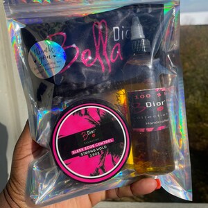 Hair Oil Edge Control Bundle Pack