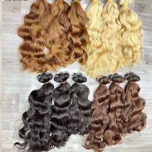 Raw Vietnamese Natural Wavy Hair
