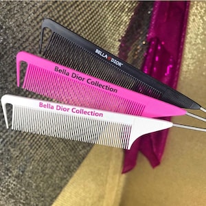 Wholesale Custom logo precision perfect parting comb braiding comb –  DazzleGaloreBeauty