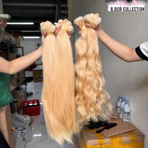 Blonde Raw Vietnamese Natural Wavy Hair